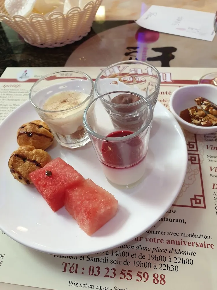 Assiette de Desserts